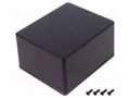 Enclosure: multipurpose; X: 100mm; Y: 120mm; Z: 64mm; 1590; aluminium HAMMOND HM-1590CEBK