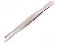 Tweezers; 145mm; Blade tip shape: rounded; for precision works LINDSTRÖM SA.5471F-145