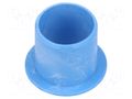 Bearing: sleeve bearing; with flange; Øout: 17mm; Øint: 15mm; blue IGUS A181FM-1517-17