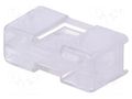 Cover; -40÷85°C; thermoplastic; UL94V-0; transparent; OG,UH,UHB SCHURTER 0853.9561