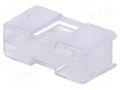 Cover; -40÷85°C; thermoplastic; UL94V-0; transparent; OG,UH,UHB SCHURTER 0853.9561