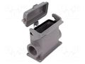 Enclosure for connectors: HDC; size 16B; Han® B; IP65; with latch HARTING 19300167297