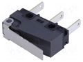 Microswitch SNAP ACTION; 5A/250VAC; 5A/30VDC; with lever; SPDT PANASONIC AVL38153-A