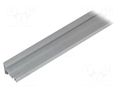 Profiles for LED modules; white; L: 2m; CORNER14; aluminium TOPMET TOP-CORNER14/WH-2M