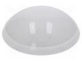 Lamp: lighting fixture; PANTERA; polycarbonate; E27; IP44; Ø: 305mm PAWBOL PW-D.3190M