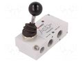Mechanical valve; 0÷10bar; 3/2 NC; Thread: G 1/4"; -10÷60°C AIGNEP 01VL03NC03