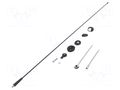 Antenna; car top,automotive; 850mm; AM,FM; universal; 2.7m MTA 7651006