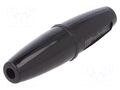 Fuse holder; 6.3x32mm; on cable; Imax: 10A; Urated: 50V; -20÷90°C BULGIN FX0180/BK