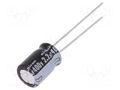 Capacitor: electrolytic; THT; 2.2uF; 400VDC; Ø8x11.5mm; ±20%; 1000h NICHICON UVY2G2R2MPD
