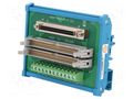 Industrial module: terminal block; for DIN rail mounting ADVANTECH ADAM-3968/50-AE