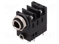 Connector: Jack 3,5mm + Jack 6,3mm; socket; female; ways: 2; THT AMPHENOL ACJM-MHD985
