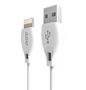 Dudao cable USB / Lightning cable 2.4A 1m white (L4L 1m white), Dudao 6970379614662 6970379614662