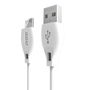 Dudao cable micro USB cable 2.4A 2m white (L4M 2m white), Dudao 6970379611692 6970379611692