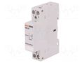 Contactor: 2-pole installation; 32A; 24VAC,24VDC; NO x2; CN32 LOVATO ELECTRIC CN3220024