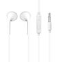 Dudao in-ear wired mini jack 3.5mm headset white (X10S white), Dudao 6970379615072 6970379615072