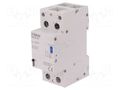 Relay: installation; bistable,impulse; NO x2; Ucoil: 230VAC; BI ISKRA BI240-20/230VAC
