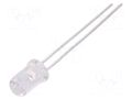 LED; amber; 5mm; 880÷2500mcd; 23°; Front: convex; 2.02÷2.4VDC BROADCOM (AVAGO) HLMP-EL24-PS000