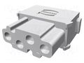 Connector: HDC; module; male; PIN: 4; 50V; UL94V-0; -40÷125°C HARTING 09140044513