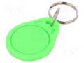 RFID pendant; plastic; green; 125kHz; 8BROM SYSTEM 7 SECURITY S103-GN