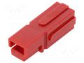 Connector: DC supply; plug; hermaphrodite; Powerpole® PP120; red ANDERSON POWER PRODUCTS 1321G3
