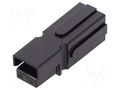 Connector: DC supply; plug; hermaphrodite; Powerpole® PP75; black ANDERSON POWER PRODUCTS 5916G4