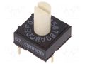 Encoding switch; HEX/BCD; Pos: 16; THT; Rcont max: 200mΩ; A6R OMRON Electronic Components A6R-161RS