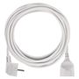 Extension Cord 5 m / 1 sockets / white / PVC / 1,5 mm2, EMOS P0125R 8592920064481