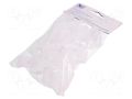 Cable strap clip; white; L: 65mm; 25pcs; UP-22; Ø: 22mm PAWBOL PW-H.7202A