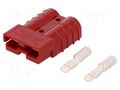 Connector: DC supply; plug; hermaphrodite; SB® 50; 600V; PIN: 2 ANDERSON POWER PRODUCTS 6331G2