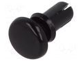 Rivet; polyamide; L.rivet: 7mm; black; dismountable,push-in DREMEC DR8G4024.0X5.5B