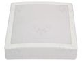 Lamp: lighting fixture; IRYS; polycarbonate; E27; IP44; Body: white PAWBOL PW-D.31101M