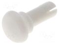 Rivet; polyamide; 5.5÷6.5mm; white; UL94V-2 ESSENTRA RI-SR-4080W