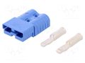 Connector: wire-wire; plug; hermaphrodite; SB® 120; 600V; PIN: 2 ANDERSON POWER PRODUCTS 6801G1