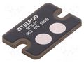 Resistor: thick film; screw; 1.2kΩ; 100W; ±5%; RTS; 2.5kV; 38x25x2mm TELPOD RTS-01-100-1K2-1