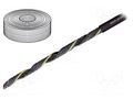 Wire: control cable; chainflex® CF890; 3G1mm2; PUR; black; Cu IGUS CF890.10.03