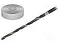 Wire: control cable; chainflex® CF891; 3G0.5mm2; black; stranded IGUS CF891.05.03