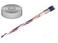 Wire: data transmission; chainflex® CF11; 2x2x0.25mm2; blue; Cu IGUS CF11.02.02.02