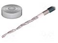 Wire: data transmission; chainflex® CF112; 2x2x0.25mm2; grey IGUS CF112.02.02.02