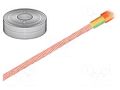 Wire: motor; chainflex® CF885; 1G25mm2; PVC; orange; stranded; Cu IGUS CF885.PE.250.01