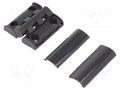 Hinge; Width: 38mm; technopolymer PA; black; H: 39.5mm; -20÷80°C ELESA+GANTER CFT.40EH-4-C9