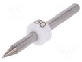 Fast cutting mill; Ø: 0.5mm; Ø: 3.175mm; Tip mat: cemented carbide BUNGARD BUN-G60N