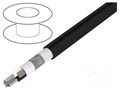 Wire: microphone cable; 2x20AWG; black; Cu,tinned; -50÷90°C; 600V BELDEN 8412.010100