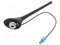 Antenna; car top,automotive; 175mm; AM,FM; Seat,VW,Škoda; 0.3m 4CARMEDIA ANT.06