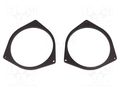 Spacer ring; MDF; 165mm; Audi; impregnated; 2pcs. BASSER D.MDF.AUDI10