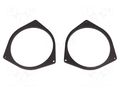 Spacer ring; MDF; 165mm; Audi; impregnated; 2pcs. BASSER D.MDF.AUDI10