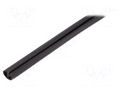 Hole and edge shield; EPDM,PVC; L: 50m; black; H: 9.5mm; W: 6.5mm ELESA+GANTER GN2182-9.5-D-50
