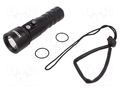 Torch: LED; L: 155mm; 60lm,200lm,600lm,1100lm; Ø: 46mm; IPX8; 6000K XTAR XTAR-D26