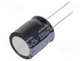 Capacitor: electrolytic; THT; 3300uF; 25VDC; Ø18x20mm; Pitch: 7.5mm NICHICON URS1E332MHD