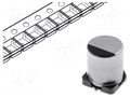 Capacitor: electrolytic; low ESR; SMD; 33uF; 10VDC; Ø4x5.8mm; ±20% PANASONIC EEEFK1A330UR