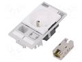 E-type socket; 250VAC; 16A; IP20; on panel; Input: RJ45,4mm fork MURRELEKTRONIK 4000-68000-4510001
